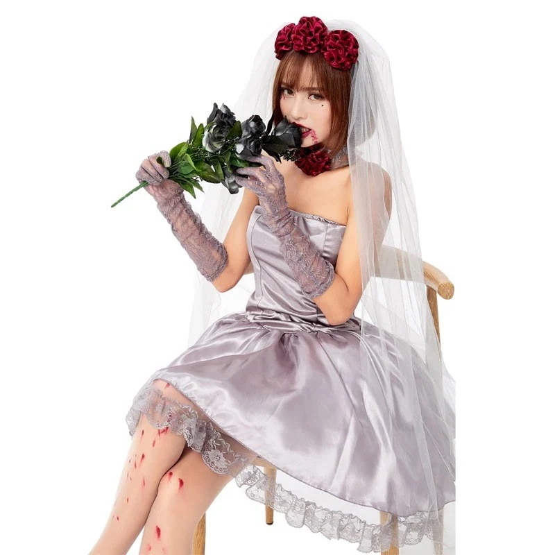 大きいサイズ ハロウィン コスプレ ヴァンパイア ローズ ブック 悪魔の花嫁 プロムドレス セクシー かわいい コスプレ ワンピース バー セクシー ショー 服 ファッション 個性 プロムドレス LQ