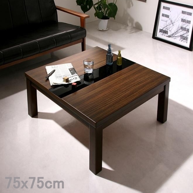 アーバンモダンデザイン こたつテーブル 75x75cm GWILT コタツ 北欧 おしゃれ 正方形 36,766円