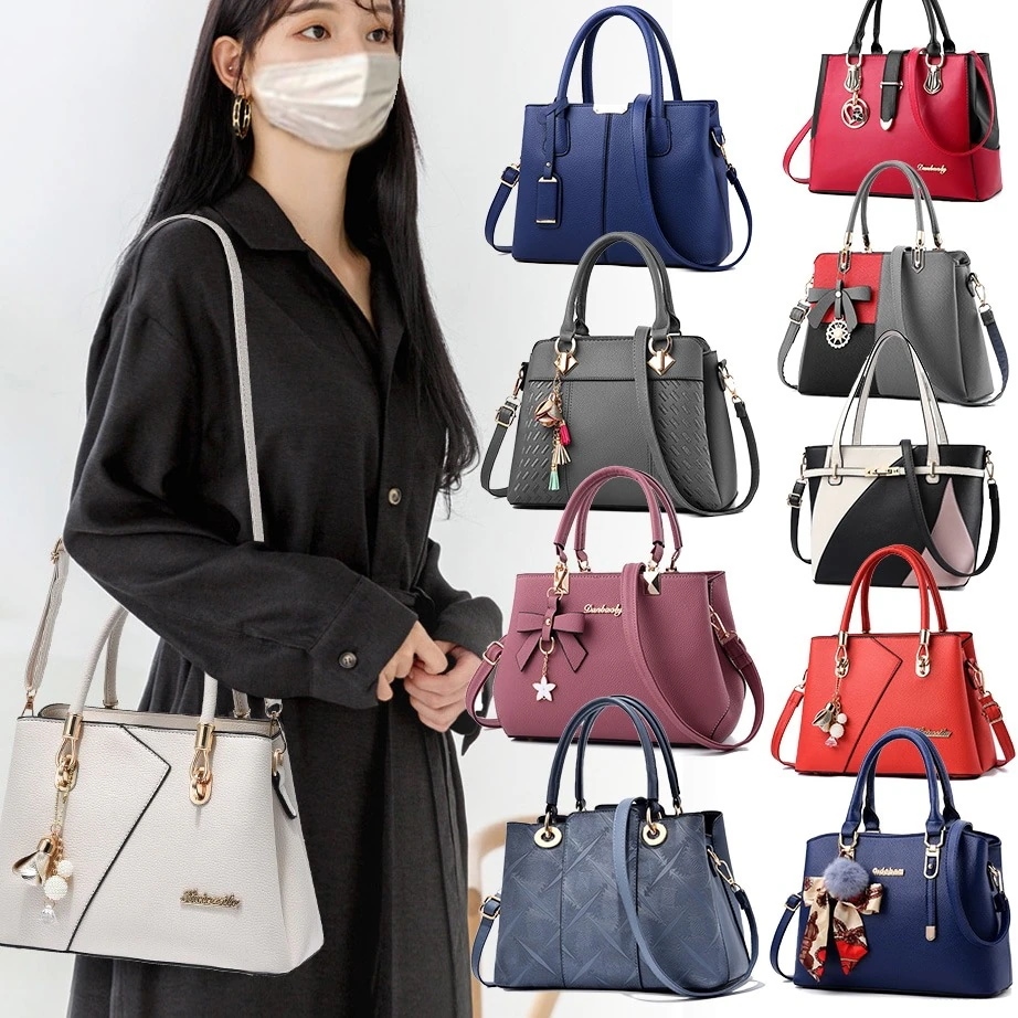 10pscグループ・バイトートバッグ 合成皮革　 ショルダーバッグ 肩かけ　大容量　マザーズバッグ　大人 可愛い お仕事100 31,247円