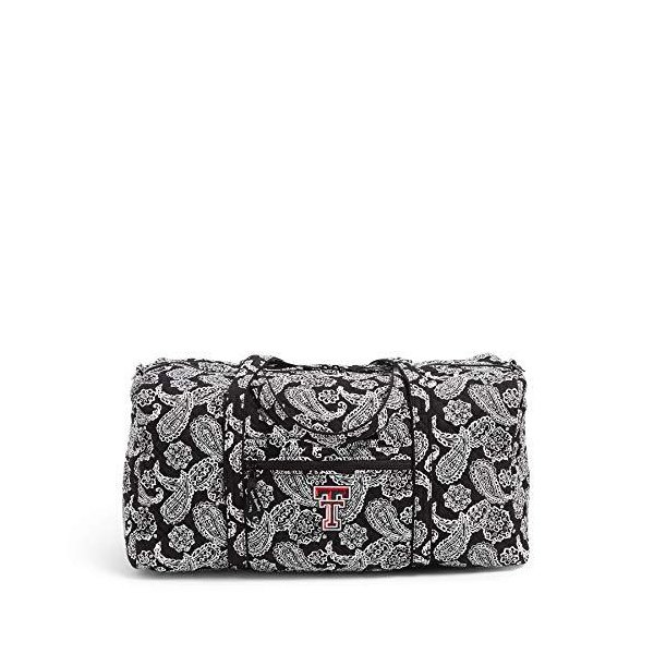 Vera Bradley Collegiate Large Travel Duffle Bag (Multiple Teams Available)， Texas Tech University Bl