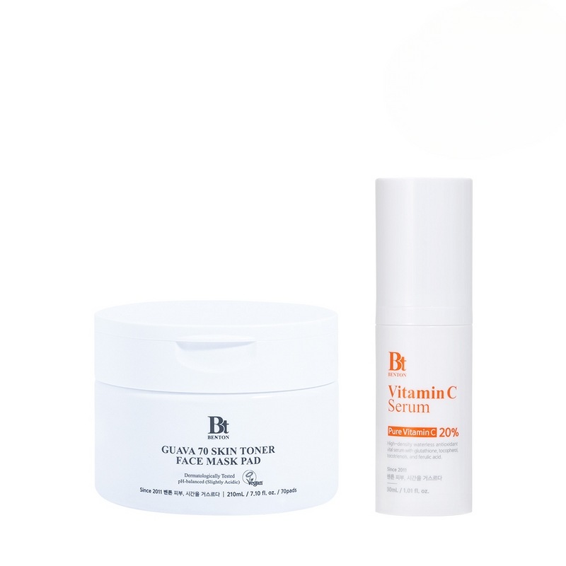 【ラウンジ専用】グアバスキントナーパッドパック＋ビタミンCセラム 6,157円