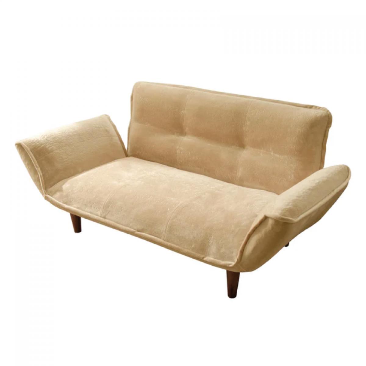 【I】セルタン カウチソファ 2人掛け KAN テクノベージュ 日本製 リクライニング 座面ポケットコイル ソファ CELLUTANEA 01p-522BE【受注生産品】グ 14,342円