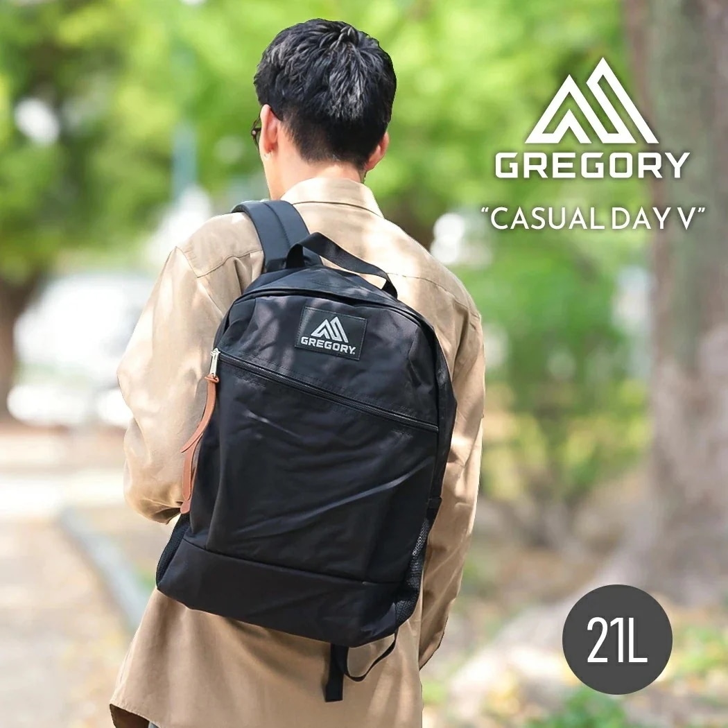 GREGORY グレゴリー カジュアルデイ バックパック CASUAL DAY V BLACK ( 黒 バッグ BAG リュック 鞄 メンズ レディース ウィメンズ 国内正規品 1444331041 9,104円