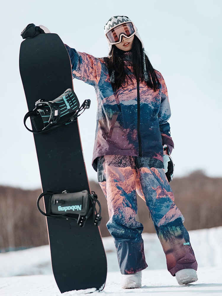 スノボウェア 2025 2026 上下セット ジャケット パンツ 雪山 おしゃれ 韓国風 メンズ レディース スノーボードウェア スノーウェア スキーウェア ピンク 16,236円