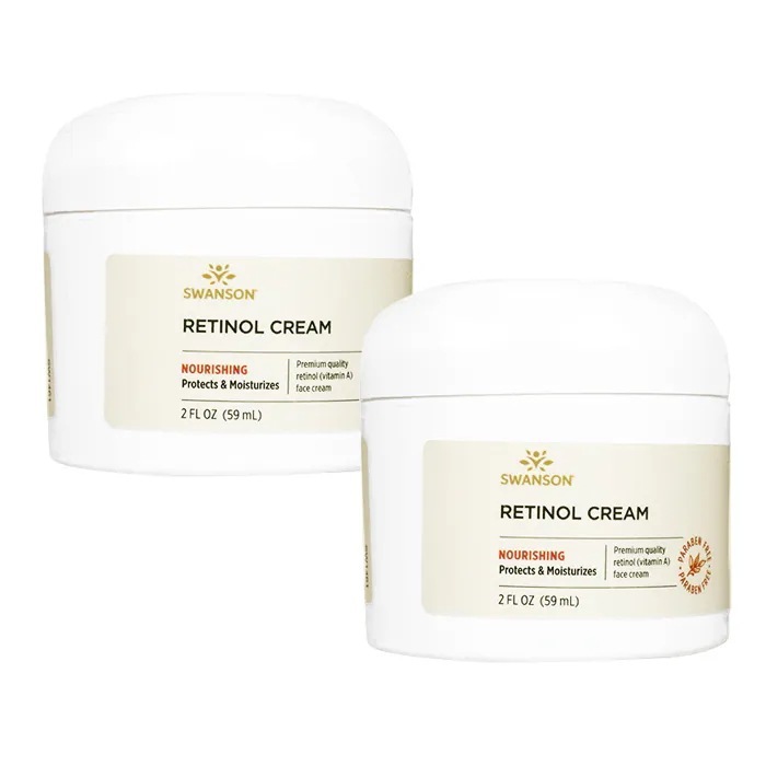 スワンソン レチノールクリーム 59ml 2本 Swanson Retinol Cream パルミチン酸レチノール パラベンフリー フェイスクリーム 海外発送 国際郵便発送
