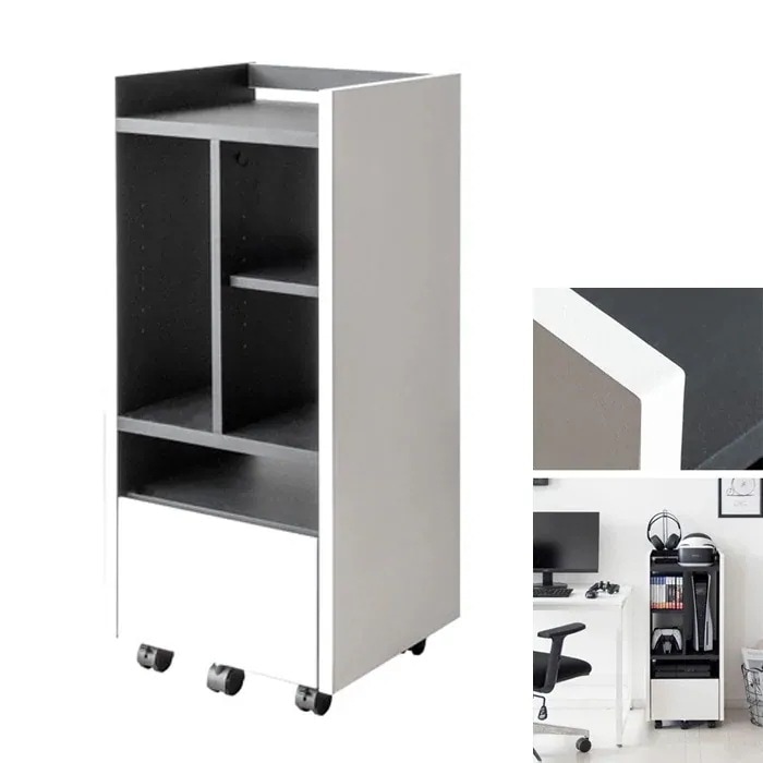 ゲーム機ラック REGABO レガボ GRK-001-WHBK ホワイトブラック PS5対応 12,753円