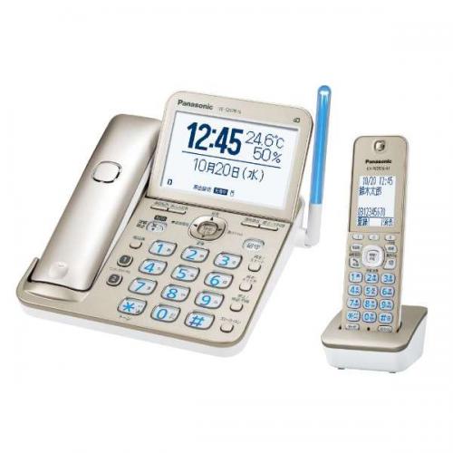パナソニック Panasonic コードレス電話機 子機1台付き シャンパンゴールド VE-GD78DL-N VEGD78DL-N