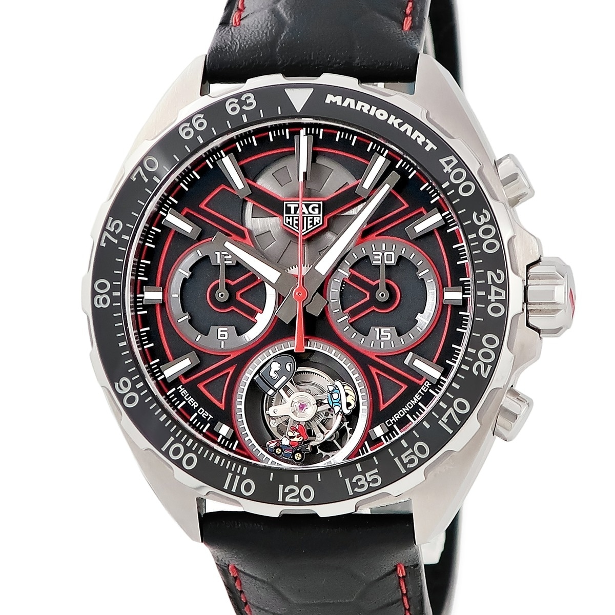 フォーミュラ1 クロノグラフ トゥールビヨン マリオカート CAZ5080.FC6517 自動巻き メンズ 任天堂 限定 3年保証 1,320,512円