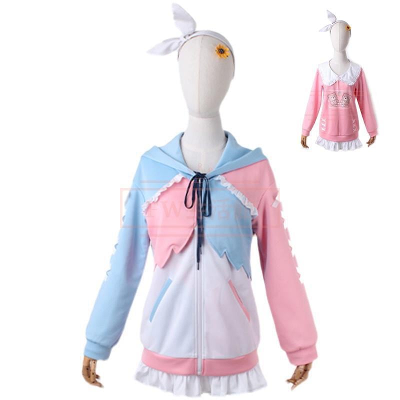 短纳期激.安!価!バーチャルYouTuber VTuber 本間ひまわり コスプレ衣装 イベント パーティー 変装 仮装