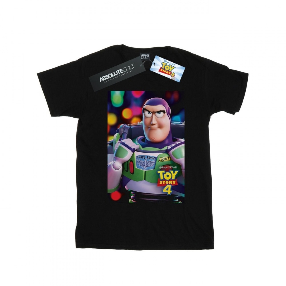 (英国より直送) Disney メンズトイ・ストーリー 4 バズ・ライトイヤーポスター Tシャツ