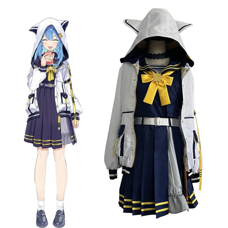 VTuber バーチャルライバー 星街すいせい コスプレ衣装 コスチューム ハロウィン 変装 仮装