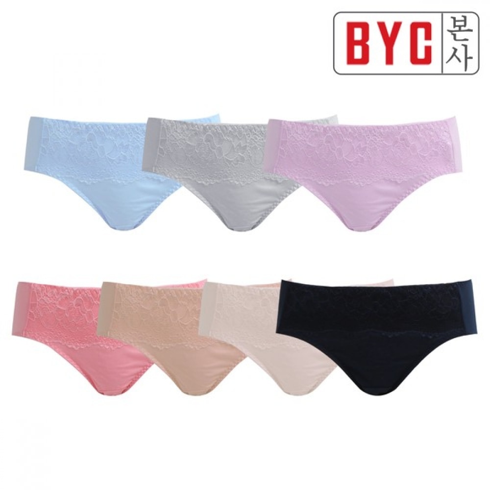 (BYC) ミニコットンショーツ (7枚入り) LMP6380