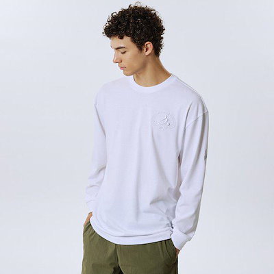 [] メンズロキ刺繍長袖TシャツSPJFCNRL301MWHT 6,883円