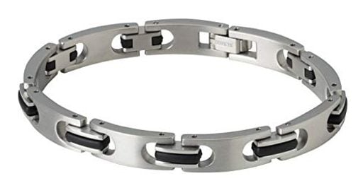 PHITEN(ファイテン) ブレスレット ハードコートチタンブレス メタックス スリム L