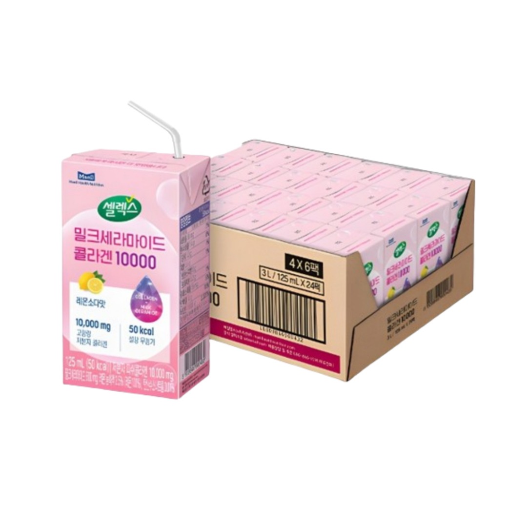 ミルクセラミド コラーゲン 10000mg 24パック 1BOX