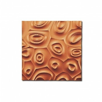 プラデック ウォール アート「ネビュラス」 メタルオレンジ PL-18024