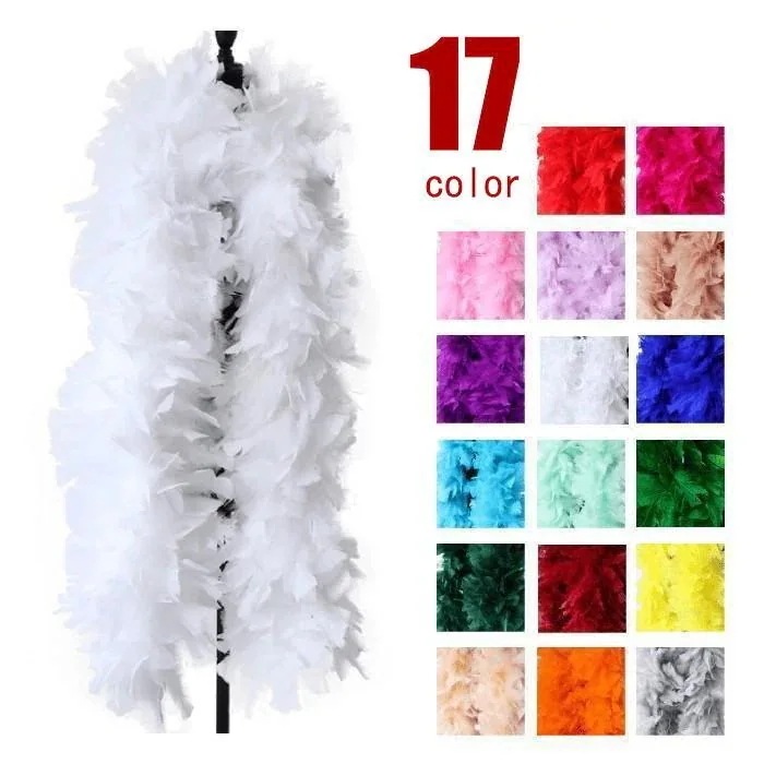 lucky box 羽ボリューマラボショーストーダン衣フェザーマラボ羽根ショー ステージ衣装 羽根 フェザー マラボー アメリカ輸入 0g