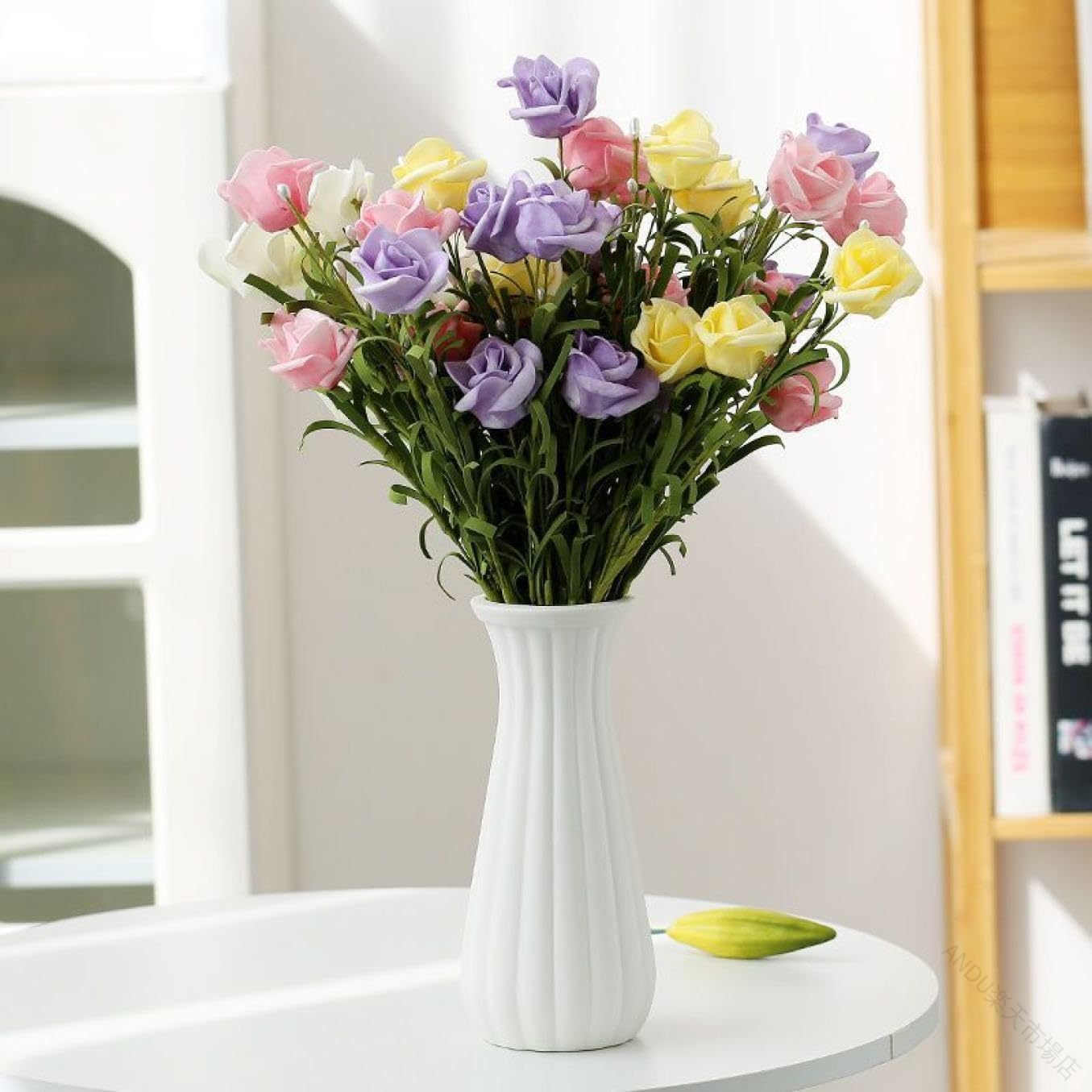 超人気フラワーベース 花器 セラミック 花瓶 陶器 北欧 おしゃれ 花びん 10 ホワイト シンプル 一輪挿し インテリア 和風 花瓶 デスクトップ 生け花 装飾品 プレゼント ギフト かびんフラワー
