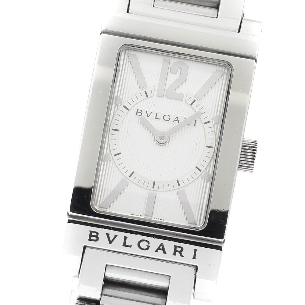 ブルガリ BVLGARI RT39S レッタンゴロ クォーツ レディース _896989【中古】