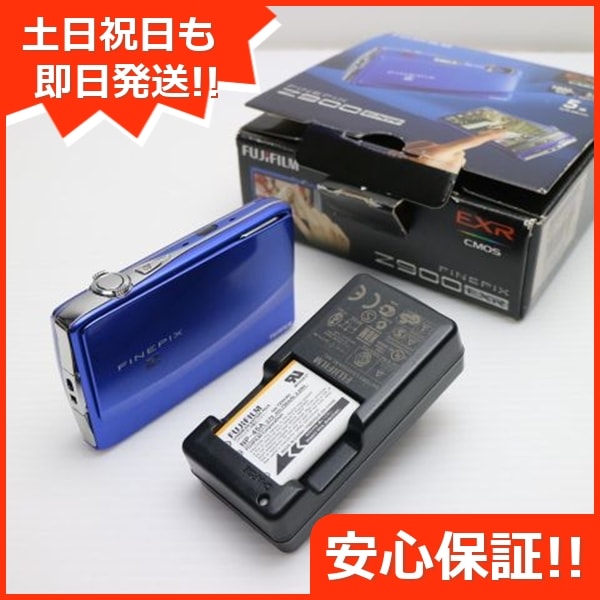 超美品 FinePix Z900EXR ブルー FUJIFILM デジカメ 173