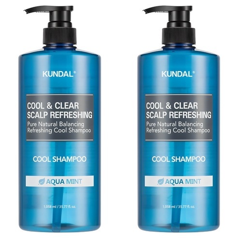 リフレッシュクールシャンプーアクアミント香 1058ml 2個 清涼感 頭皮リフレッシュ
