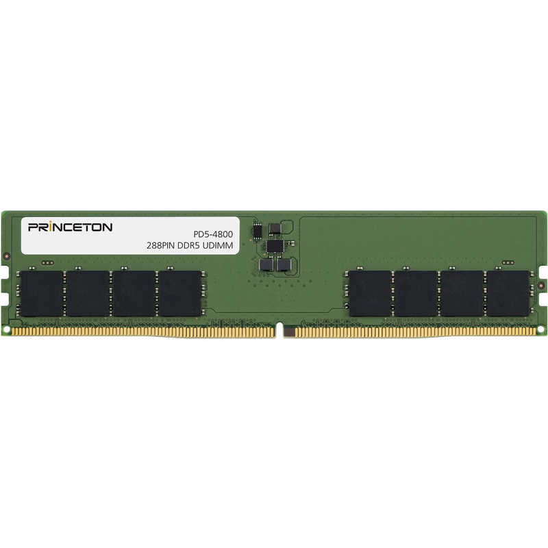 プリンストン　増設用メモリ デスクトップPC用 DDR5-4800 UDIMM[DIMM DDR5 /32GB /1枚]　PD5-4800-32G
