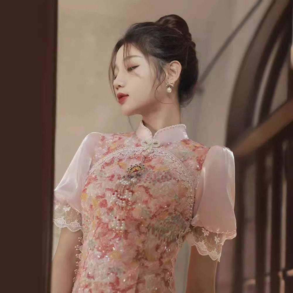 パーティードレス 婚約カクテル花嫁2025新しい女性のドレス