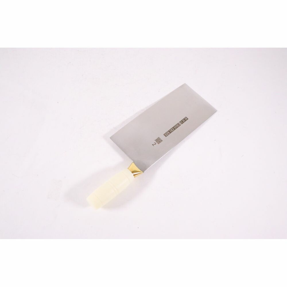 カンダ KF1912W 陳枝記 カラー中華包丁 ホワイト