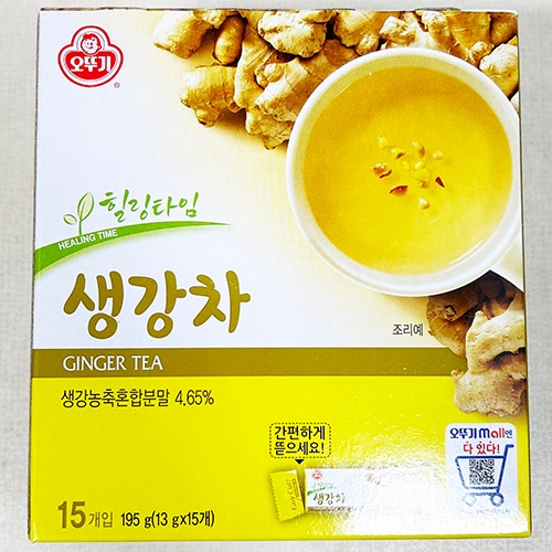 生姜茶 15包 x 24個 粉末茶 伝統茶 茶 韓国 お茶 飲料 食品 14,280円
