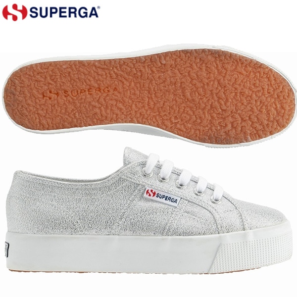 返品交換不可 現品限り処分 SUPERGA スペルガ シューズ S2116UW 2730-LAMEW JP スニーカー 5,372円