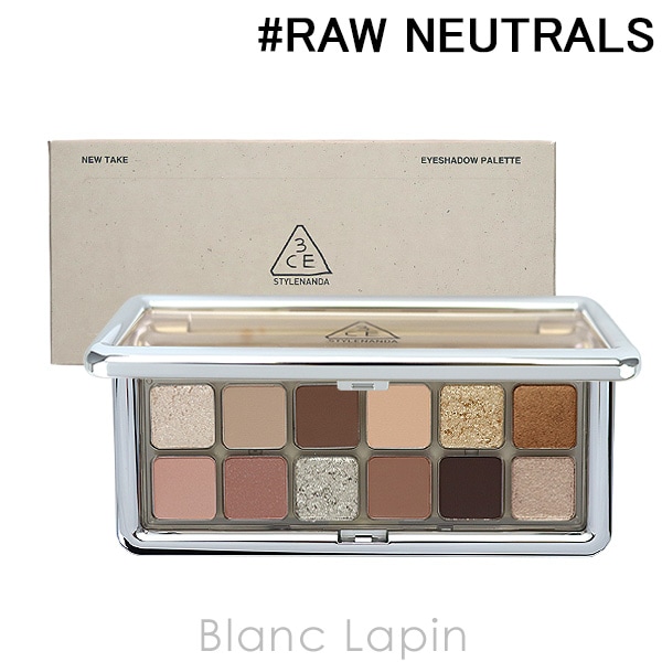 スリーコンセプトアイズ 3CE ニューテイクアイシャドウパレット #RAW NEUTRALS 9.5g [985652]【メール便可】