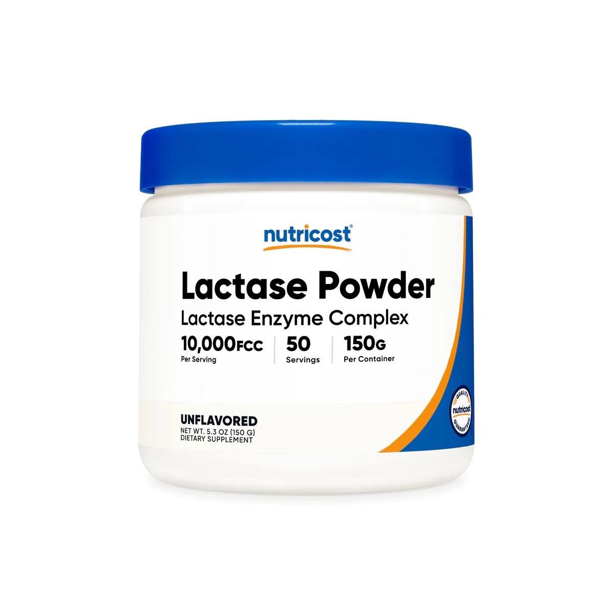 [USA] Nutricost ニュートリコスト Lactase Enzyme Powder 無味 (150 GM)