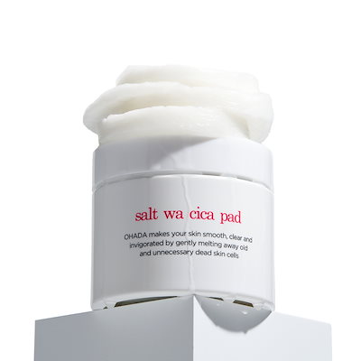 豪華4点セット！OHADA salt wa cica pad25枚入り×4 Qoo10] OHADA ソルトとシカパッド 25枚 / 水分 鎮 : スキンケア
