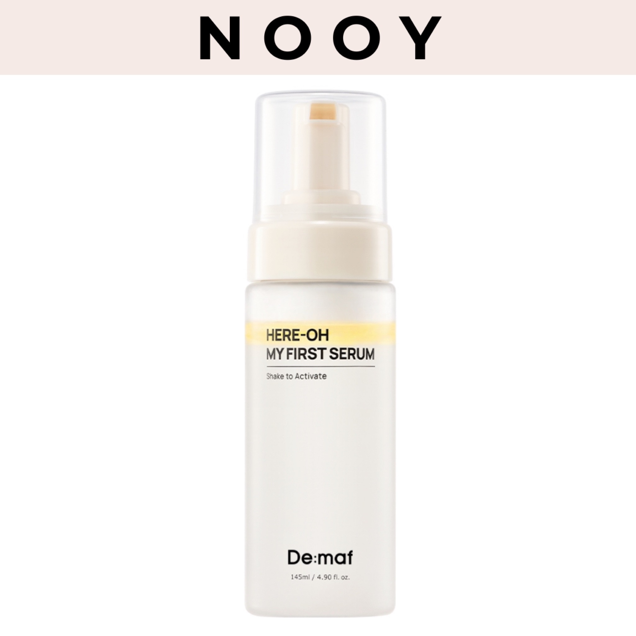 ヒーロー マイ ファーストセラム 145ml 1個化粧水として使う泡のセラム マイファーストセラム