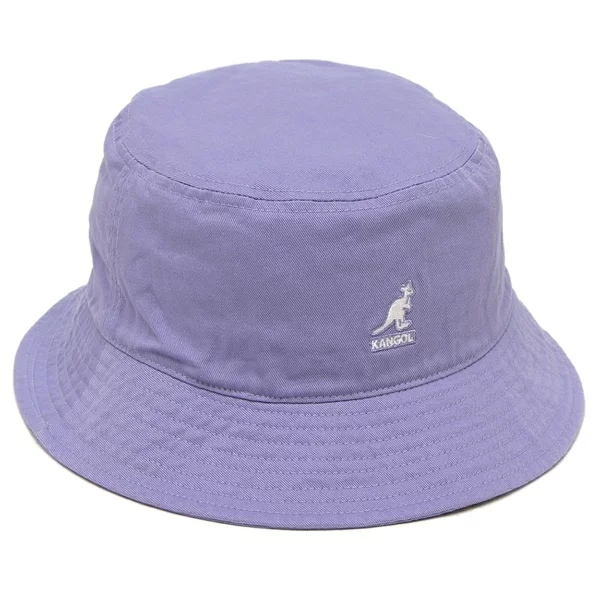 帽子 ウォッシュドバケット バケットハット パープル メンズ レディース ユニセックス WASHED BUCKET K4224HT ICEDLILAC