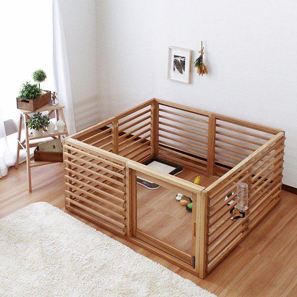 ペットケージ 犬 ケージ 大きい 大型 おしゃれ 木製 42,341円