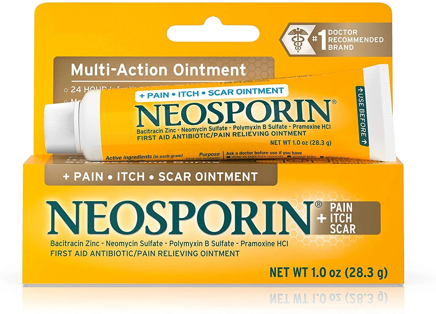 [アメリカ無料直送] [プレミアム商品][満足度上位]Neosporin 痛症痒み 抗生物質軟膏感染