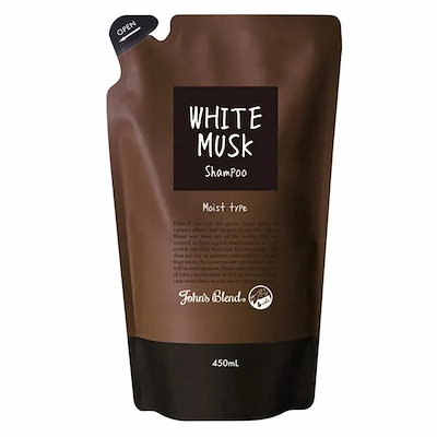 他サイト： シャンプー 450ml リニューアル ホワイトムスク リフィル 詰替 レフィル モイスト パウチの商品画像