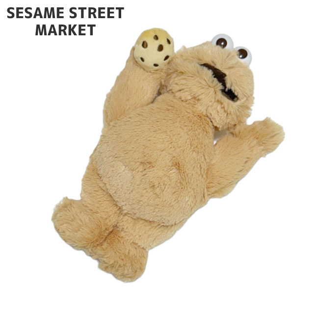 セサミストリートマーケット SESAME STREET MARKET 店舗限定 ベージュ クッキーモンスター ぬいぐるみ S クリーミーラテ フィギュア 283-000517-016