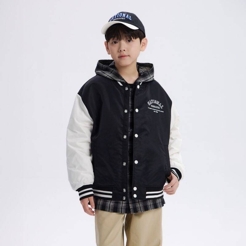 ナショナルジオグラフィックキッズ NATIONAL GEOGRAPHIC KIDS K261UPD910 ウーブン ベースボール JP CARBON BLACK 5009048089 354095