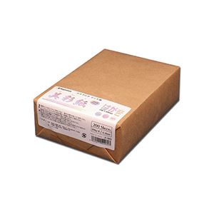 （まとめ） 長門屋商店 OAマルチケント紙 美彩紙 はがきサイズ ナ-969 1パック（200枚） (×5セット)