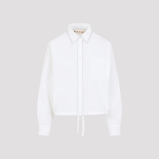 MARNI Women Shirts CAMA0670S0 UTCY67 00W01 LILY WHITE