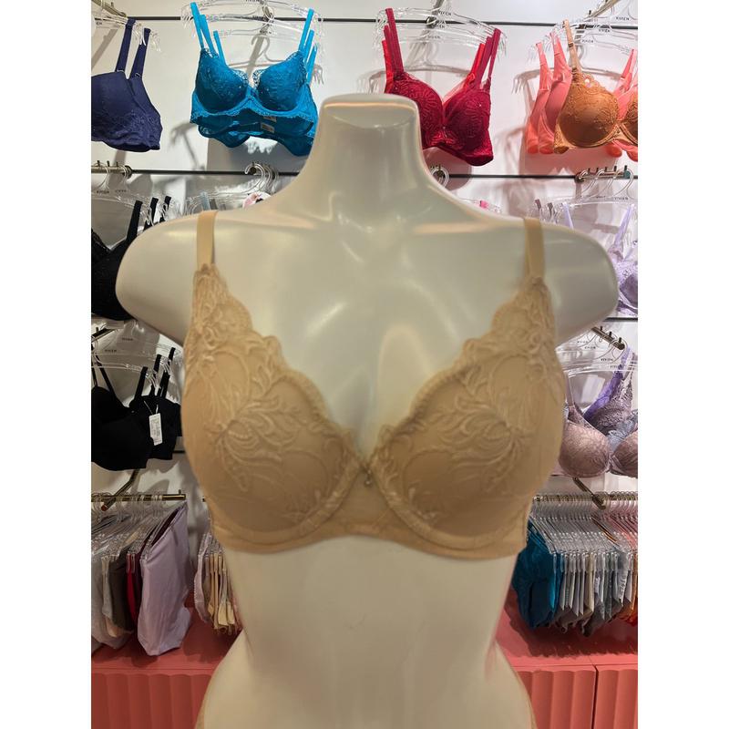 スターフィールド安城 高級スキャロップ刺繍ブラ(BR6830 SK)