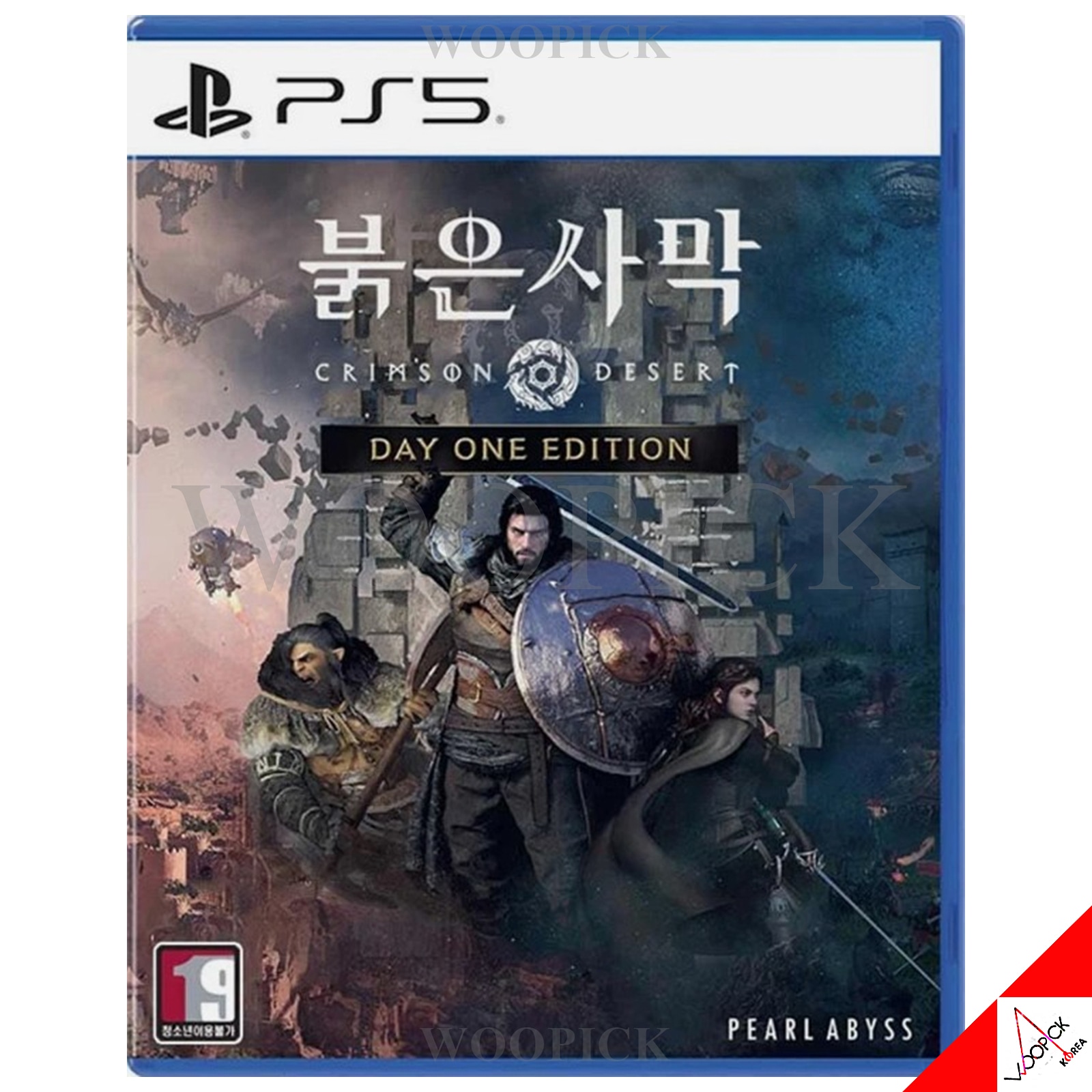 [関税込み] PS5 紅の砂漠/赤い砂漠/Day One Edition/Crimson Desert/プレイステーション5/韓国版