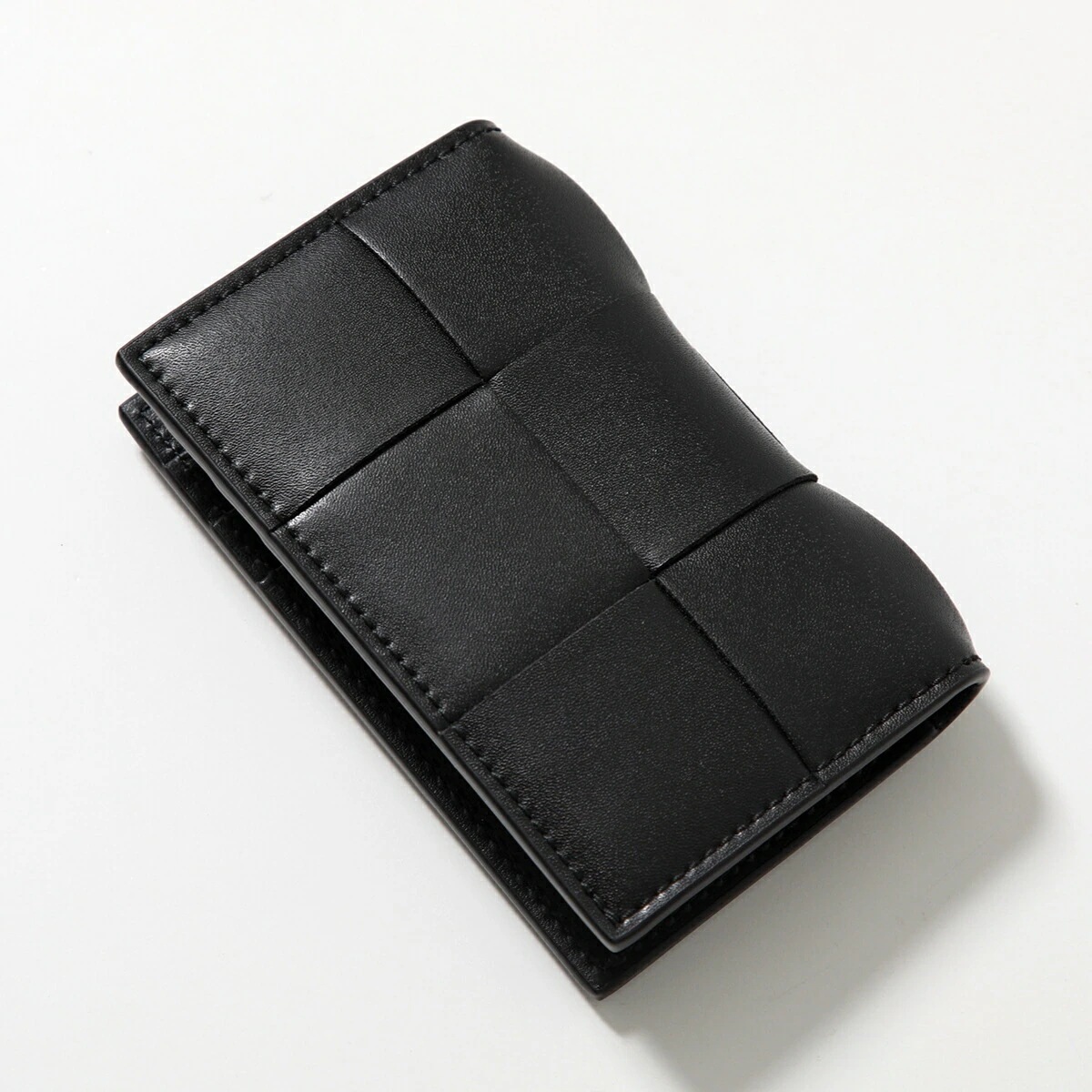 【訳あり】BOTTEGA VENETA ボッテガヴェネタ カードケース CASSETE カセット 748053 VBWD2 メンズ 名刺入れ マキシイントレチャート 8803 748053VBWD2