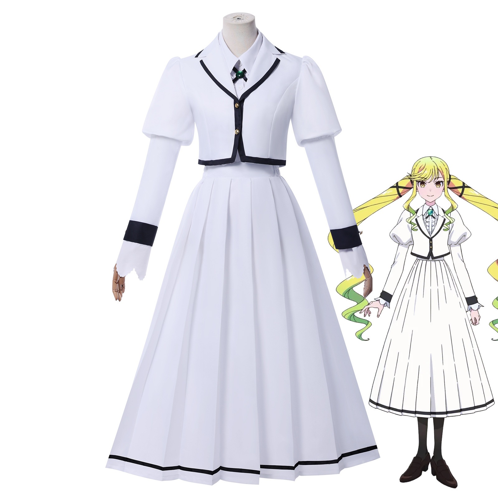 【人気爆売れ】ロックは女性趣味であるcos コスプレ コスチューム鈴宮リリー紗コスプレ にじげんアニメ制服