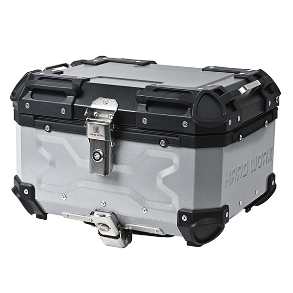 RIDEZ HXNE36 SV HARD WORX パニアトップケース SILVER 36L