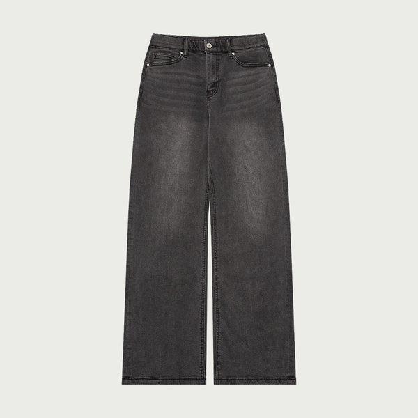 女性バンディングウルトラソフトストレートデニムパンツ10530-155-610-10-056 GJA