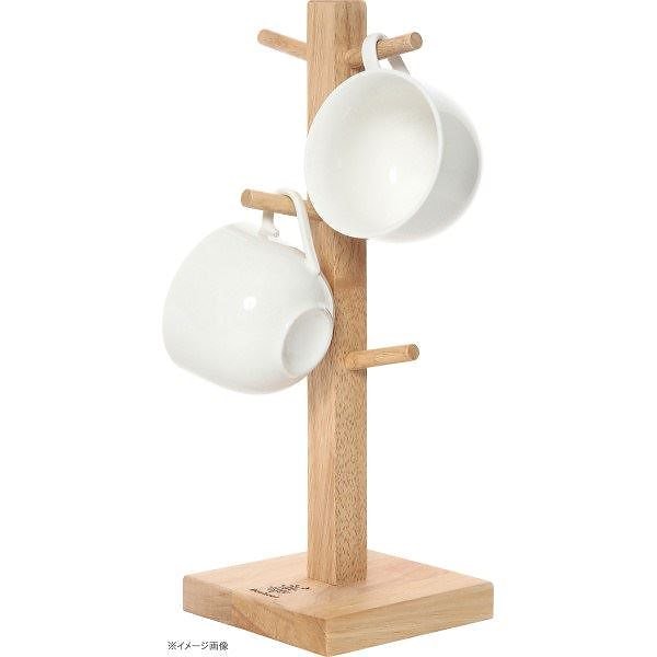 木製マグカップツリー ボヌール [6個セット]