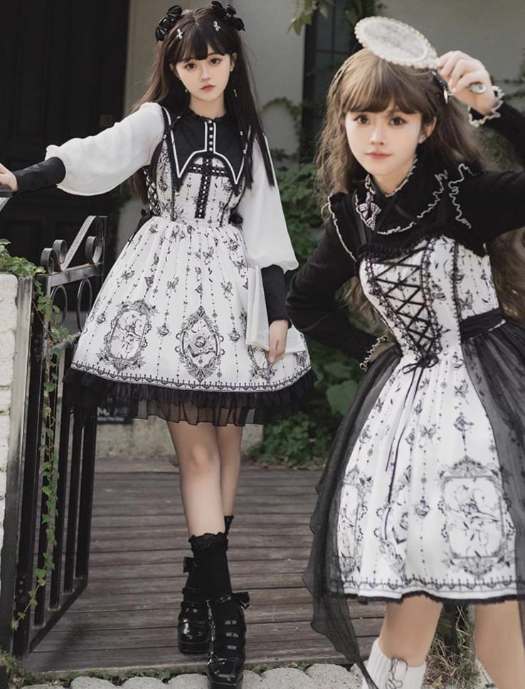 【新作登場 最安値!】89ロリータ ワンピース　 ゴスロリ コスプレ メイド服 コスチューム 文化祭 学園祭 衣装 仮装 ハロウィン おすすめ 可愛い ドレス　日常　写真　舞台　花嫁　洋服